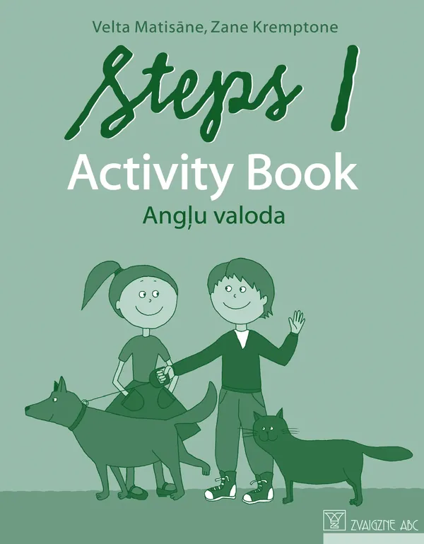 Steps 1. Darba burtnīca (Activity Book) + rokasgrāmata vecākiem