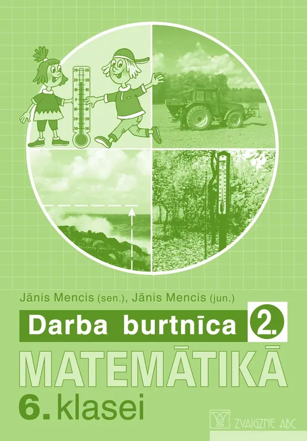 Matemātika 6. klasei. Darba burtnīca 2