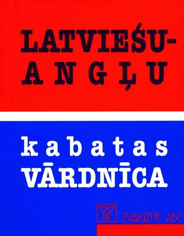 Angļu-latviešu-angļu kabatas vārdnīca
