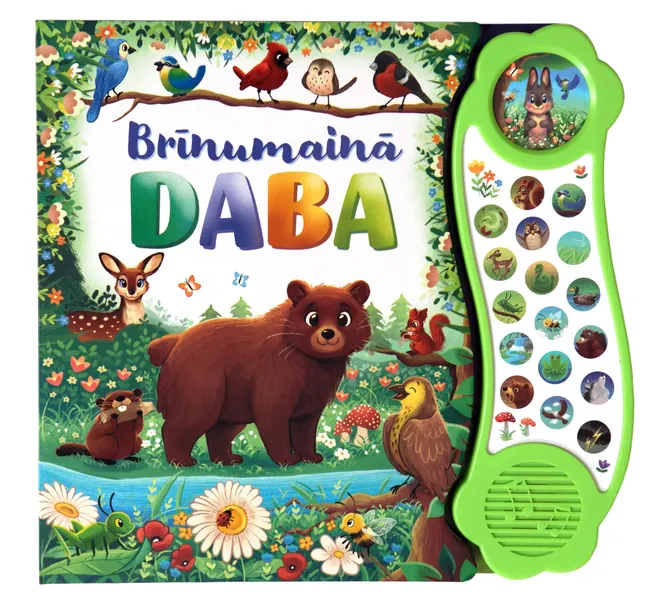 Brīnumainā daba. Grāmata ar skaņu