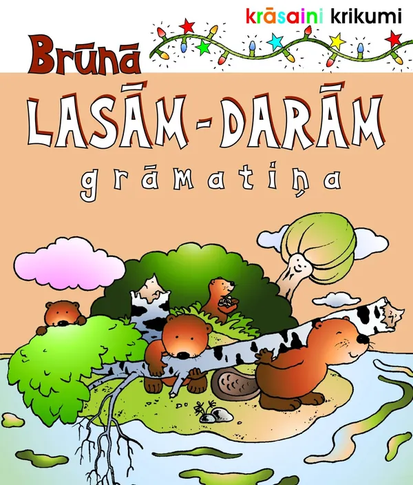 Brūnā lasām-darām grāmatiņa