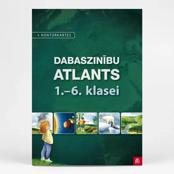 Dabaszinību atlants 1.–6. klasei + kontūrkartes
