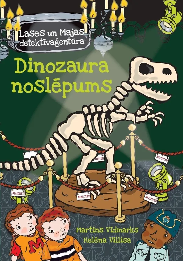 Dinozaura noslēpums. Lases un Majas detektīvaģentūra