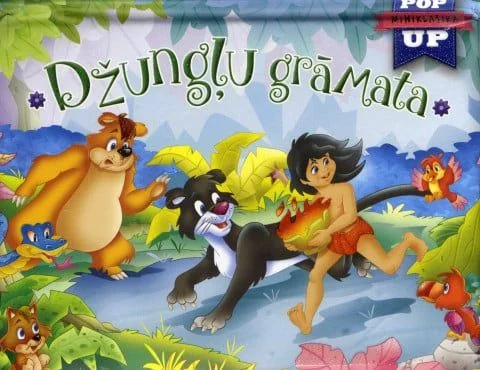 Džungļu grāmata. Pop-up miniklasika