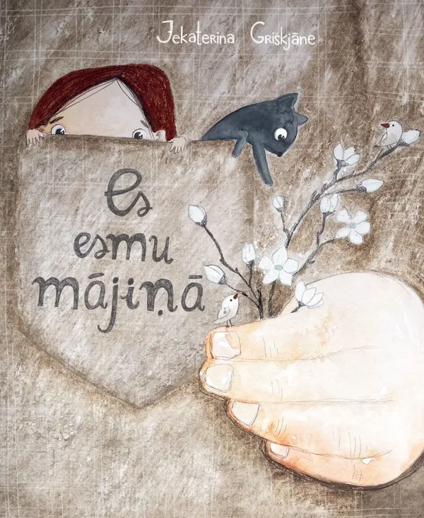 Es esmu mājiņā