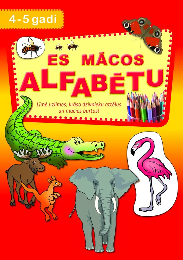 Es mācos alfabētu (4-5 gadi)