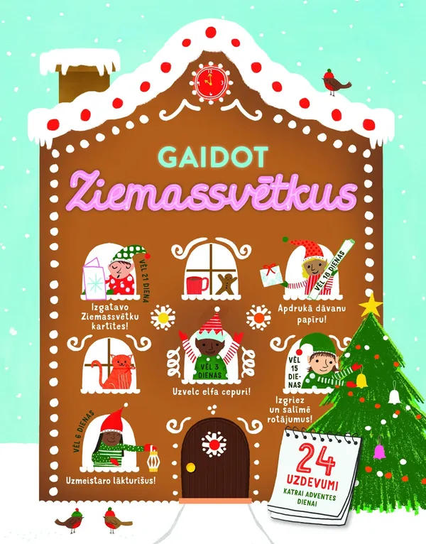 Gaidot Ziemassvētkus. 24 uzdevumi katrai Adventes dienai