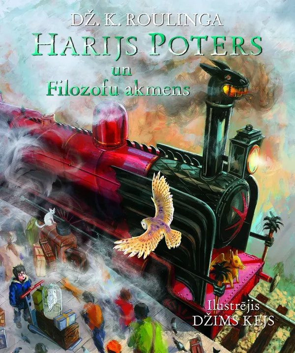 Harijs Poters un Filozofu akmens. Ilustrētais izdevums