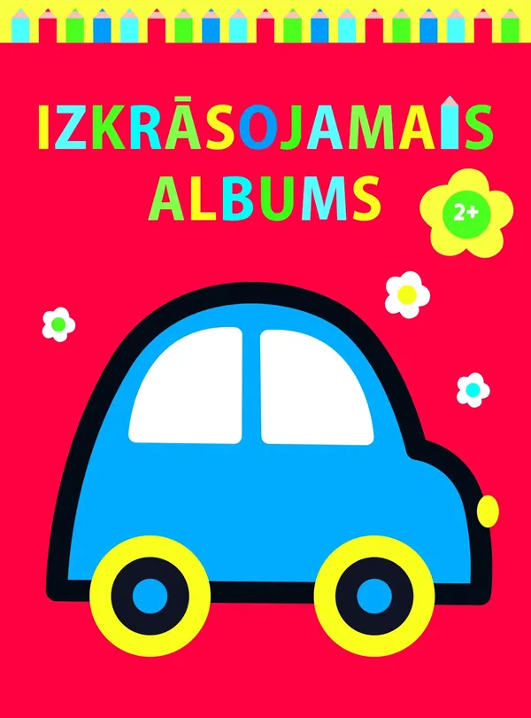 Izkrāsojamais albums. 2+ (ar auto)