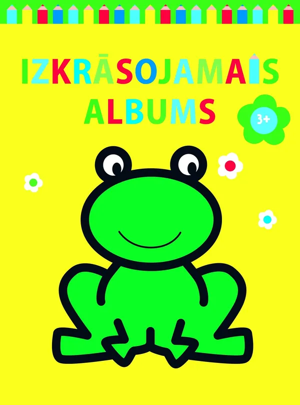 Izkrāsojamais albums. 3+ (ar vardi)
