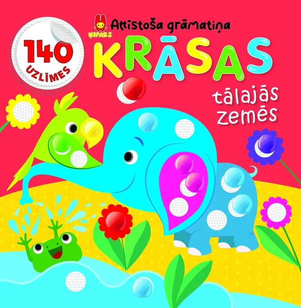 Krāsas tālajās zemēs. Attīstoša grāmatiņa