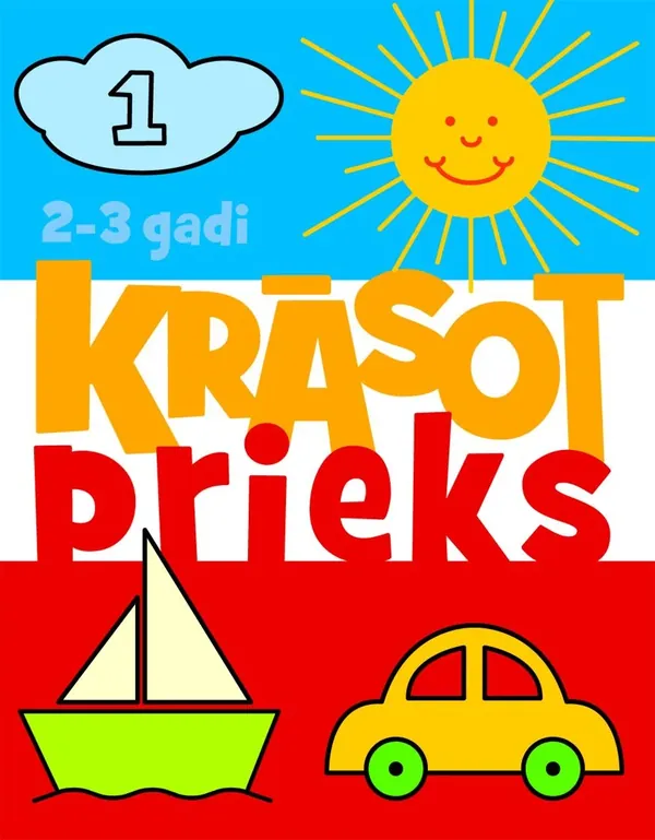 Krāsotprieks 1 (2-3 gadi)