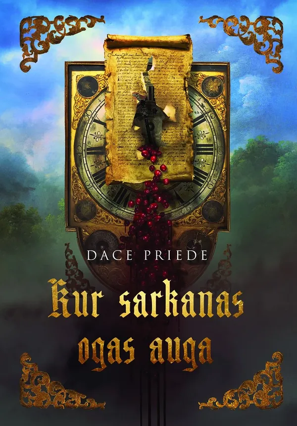 Kur sarkanas ogas auga