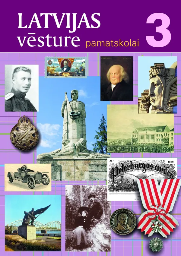 Latvijas vēsture pamatskolai. 3. daļa. Mācību grāmata