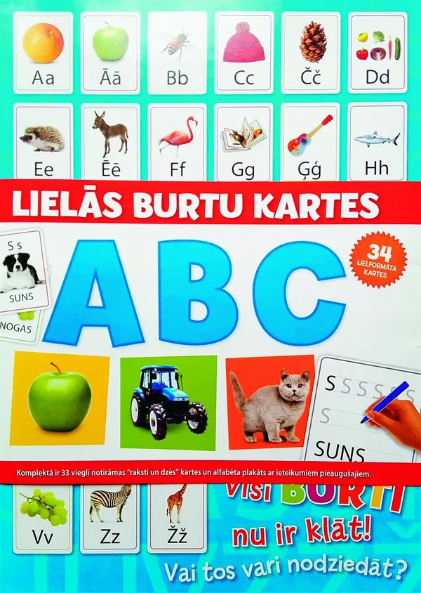 Lielās burtu kartes