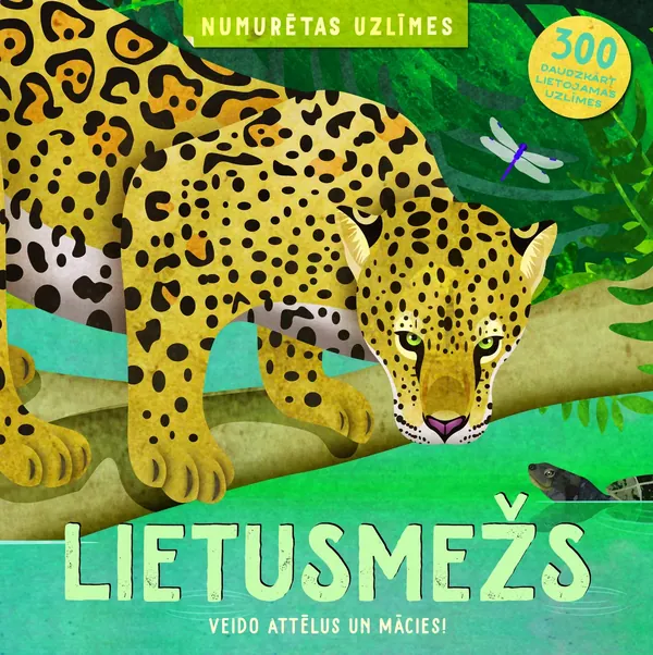 Lietusmežs. Numurētas uzlīmes