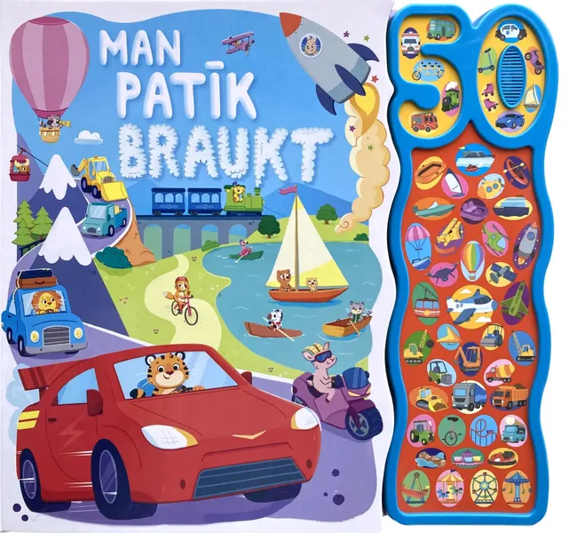 Man patīk braukt