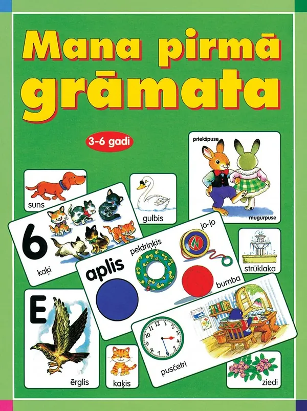 Mana pirmā grāmata (3-6 gadi)