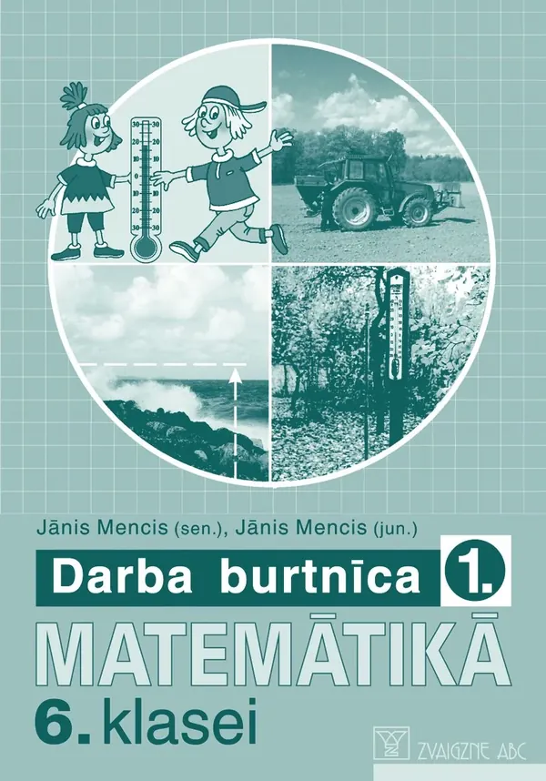 Matemātika 6. klasei. Darba burtnīca 1