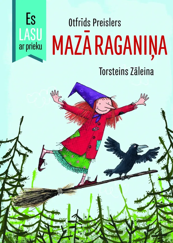 Mazā raganiņa. Es lasu ar prieku