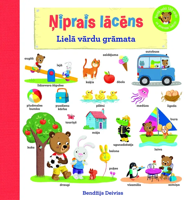 Ņiprais lācēns. Lielā vārdu grāmata