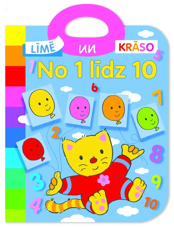 No 1 līdz 10. Līmē un krāso!