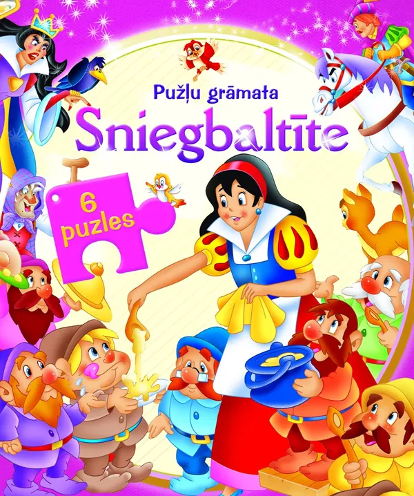 Pužļu grāmata. Sniegbaltīte