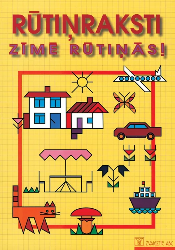 Rūtiņraksti. Zīmē rūtiņās!