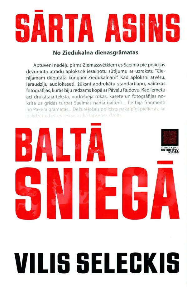 Sārta asins baltā sniegā