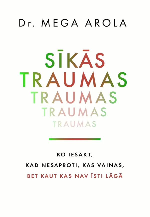 Sīkās traumas. Ko iesākt, kad nesaproti, kas vainas, bet kaut kas nav īsti lāgā