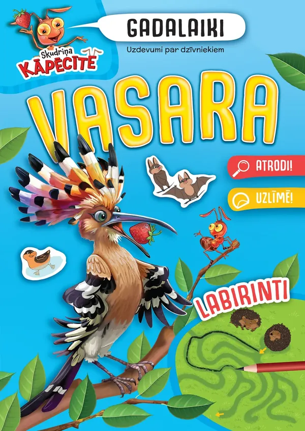 Skudriņa Kāpēcīte. Gadalaiki. Vasara