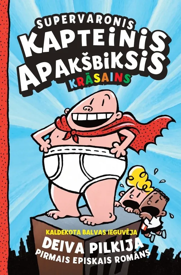 Supervaronis kapteinis apakšbiksis, 1. Krāsainas ilustrācijas