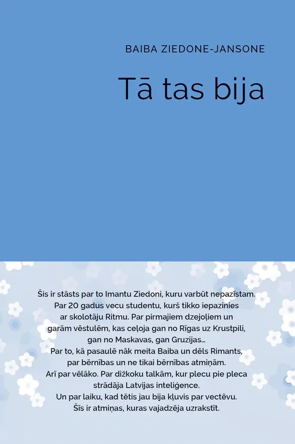 Tā tas bija