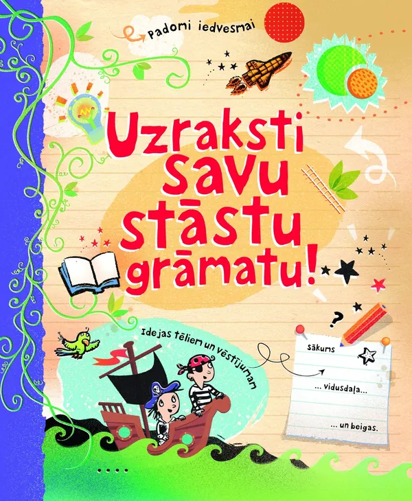 Uzraksti savu stāstu grāmatu!
