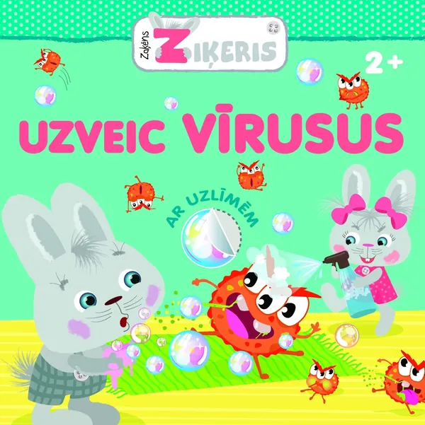 Uzveic vīrusus. Zaķēns Ziķeris