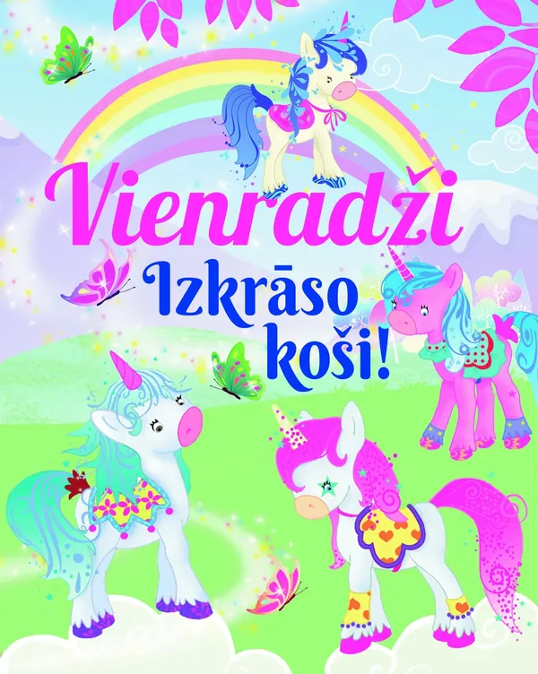 Vienradži. Izkrāso koši!