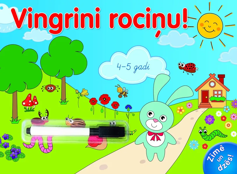 Vingrini rociņu! 4-5 gadi
