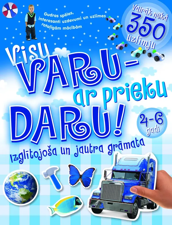 Visu varu - ar prieku daru! 4-6 gadi (zila)