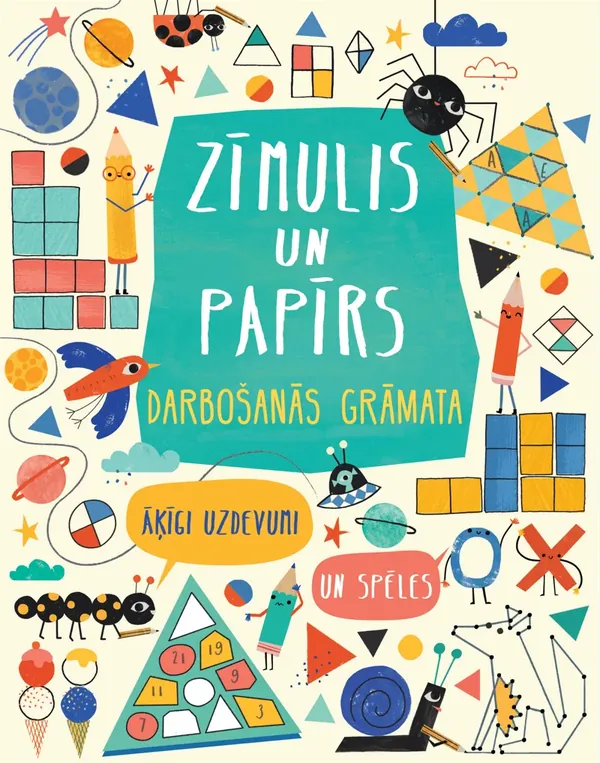 Zīmulis un papīrs. Darbošanās grāmata