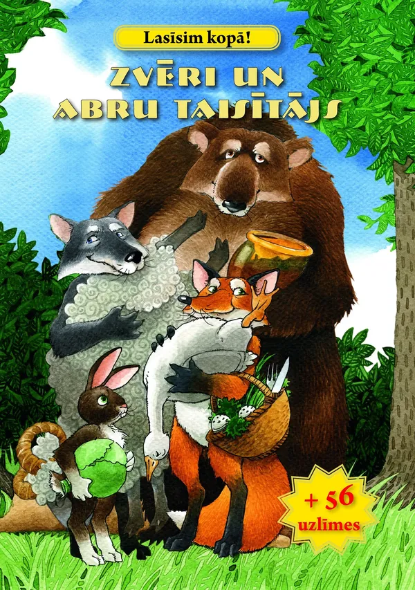 Zvēri un abras taisītājs. Lasīsim kopā!